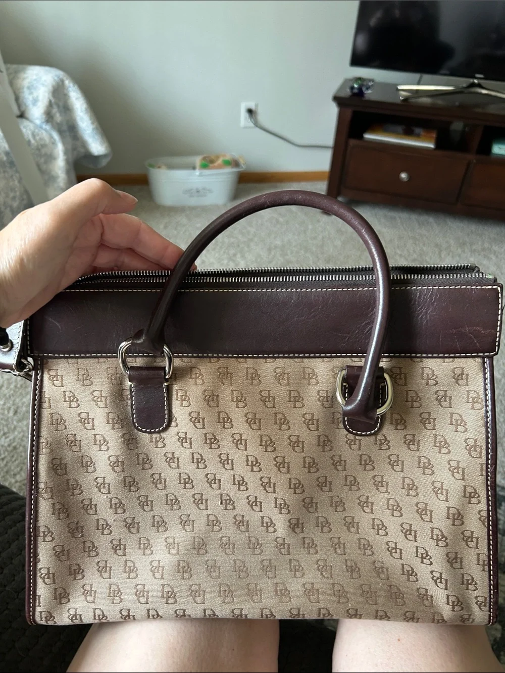 Dooney and Bourke purse and pouch